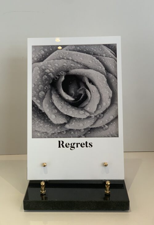 Regrets noir et blanc