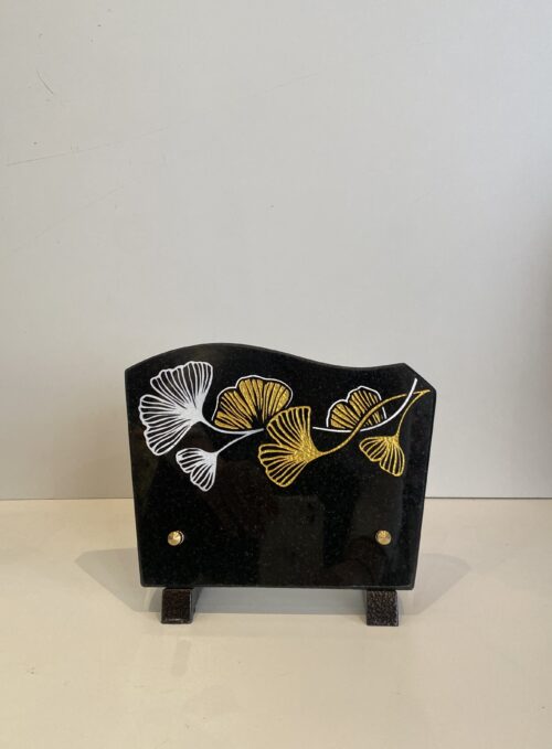 Plaque ginko