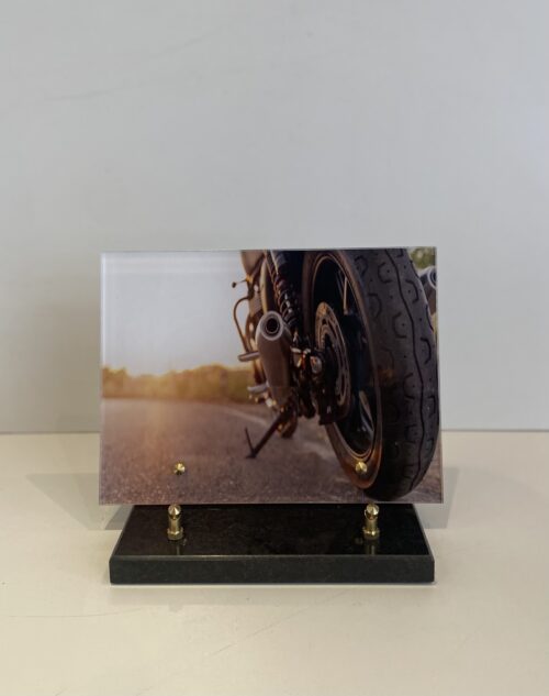 Plaque moto